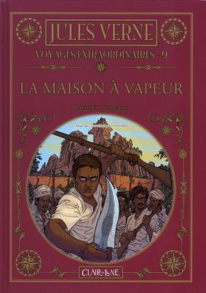 voyages extraordinaires tome 9 - la maison à vapeur