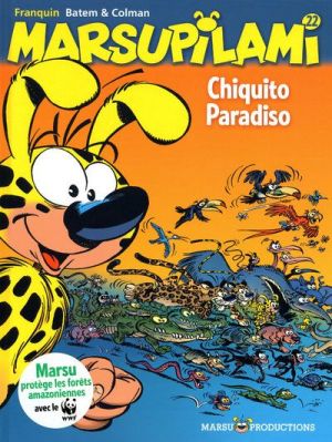 marsupilami tome 22 - chiquito paradiso