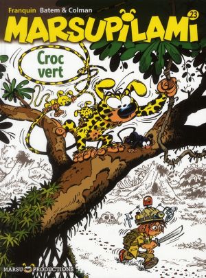 marsupilami tome 23 - croc vert