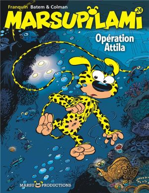 Marsupilami tome 24 - opération Attila