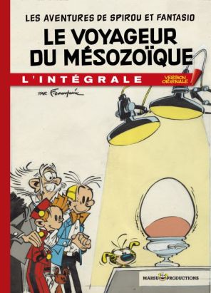 Spirou et Fantasio - tirage de tête VO tome 4 - Le Voyageur du Mésozoïque