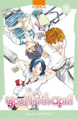 Your lie in april tome 3