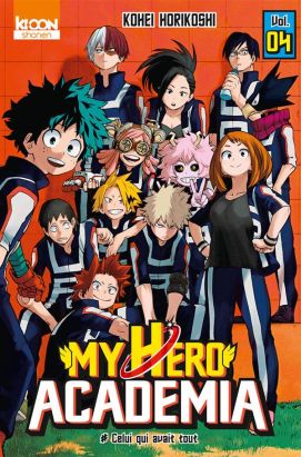 My hero academia tome 4 My hero academia tome 4