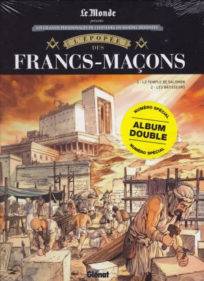 L'épopée des Francs-Maçons - album double tomes 1 et 2