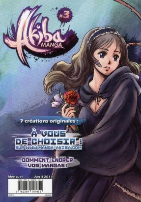Akiba Manga tome 3 - avril 2011