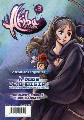 Akiba Manga tome 3 - avril 2011