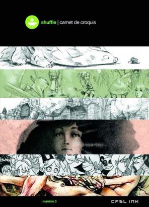 shuffle tome 3 - carnet de croquis