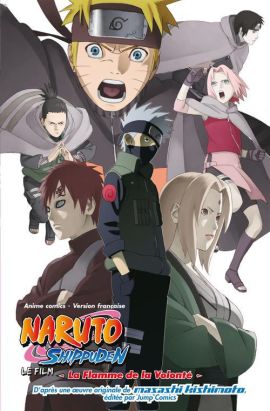 Naruto Shippuden - anime comics tome 3 - la flamme de la volonté