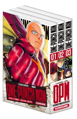 One-Punch Man - coffret tomes 1 à 3