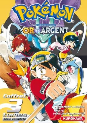 Pokémon - or et argent - coffret tomes 1 à 3
