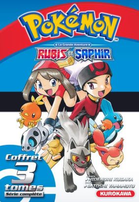 Pokémon - Rubis et Saphir - coffret tomes 1 à 3