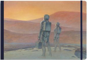 Travel book mars
