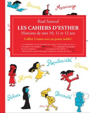Les cahiers d'Esther - coffret tomes 1 à 3