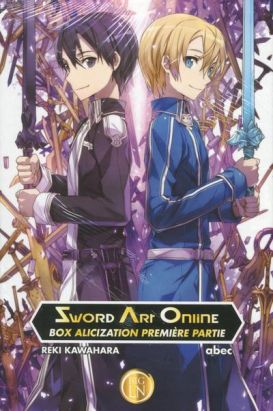 Sword art online - roman tome 7 - coffret + cale