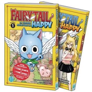 Fairy Tail - la grande aventure de Happy - Pack découverte tomes 1 et 2