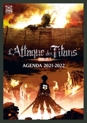 Agenda 2021-2022 L'attaque des titans