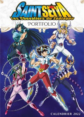 Calendrier Saint Seiya 2022 Calendrier Saint Seiya 2022