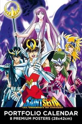 Saint Seiya - Calendrier Portfolio 2025