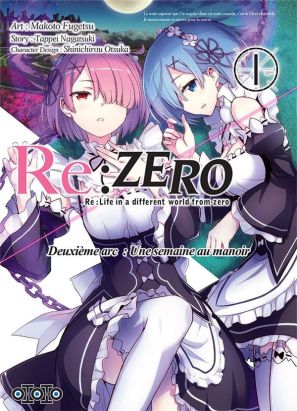 RE : zero - deuxième arc tome 1