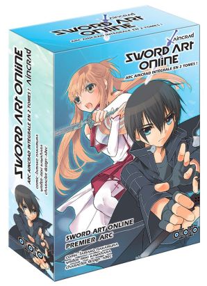 Sword art online - aincrad - coffret tomes 1 et 2