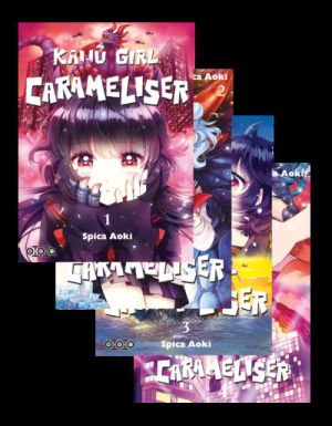 Kaiju girl carameliser - pack tomes 1 à 4
