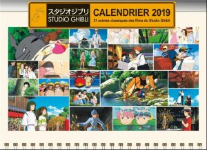 Studio Ghibli - calendrier 2019
