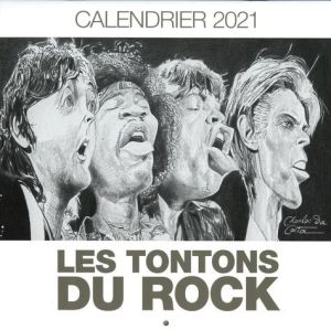 Calendrier - Les tontons du rock 2021