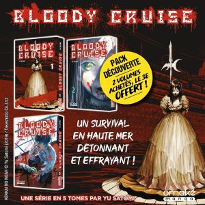 Bloody cruise - pack découverte tomes 1 à 3