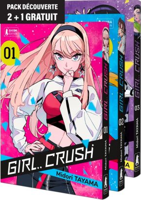 Girl crush - pack découverte tomes 1 à 3