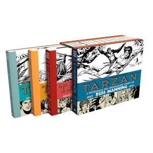 Tarzan - newspaper strips - coffret intégrale tomes 1 à 4