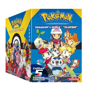 Pokémon Diamant Perle / Platine - coffret tomes 1 à 5