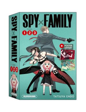 Spy x family - coffret tomes 1 à 3