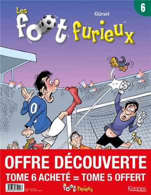 Les Foot Furieux - pack tomes 5 et 6