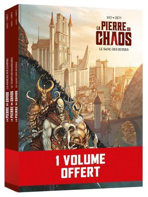 La pierre du chaos - pack tomes 1 à 3