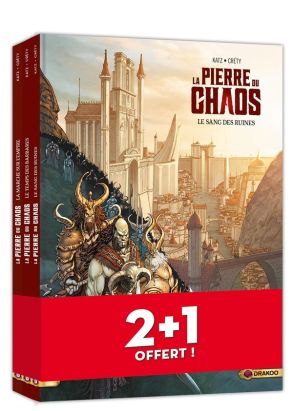 La pierre du chaos - pack tomes 1 à 3