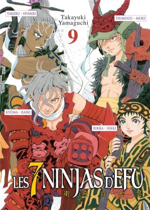 Les 7 ninjas d'Efu tome 9