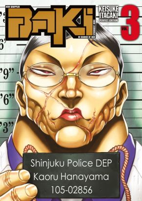 New grappler Baki tome 3 New grappler Baki tome 3