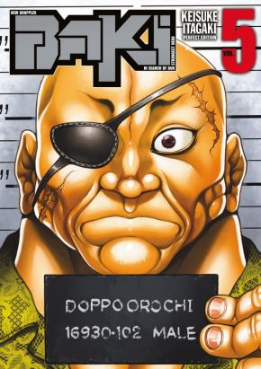 New grappler Baki tome 5
