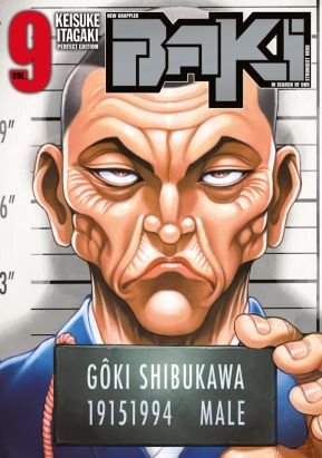 New grappler Baki tome 9