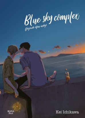 Blue sky complex - Dégradé bleu indigo