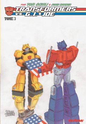 Transformers vs. G.I. Joe par Tom Scioli tome 3