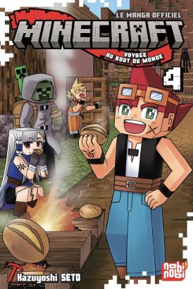 Minecraft, le manga officiel - Voyage au bout du monde tome 4
