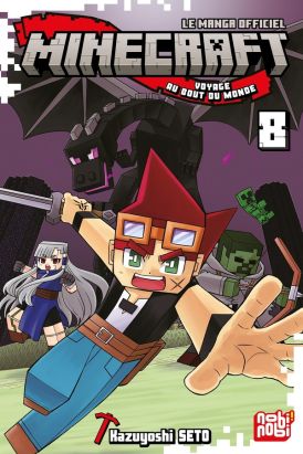 Minecraft, le manga officiel - Voyage au bout du monde tome 8