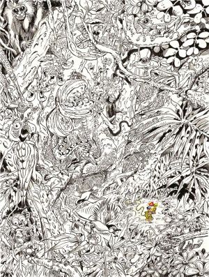 Batem - Une vie en dessins - Le marsupilami (tirage de tête)