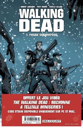 Walking dead tome 1 - prime jeu vidéo Walking dead tome 1 - prime jeu vidéo