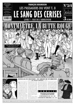Les passagers du vent - journal tome 8 - Le sang des cerises 3/4