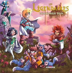 Les légendaires - calendrier 2019