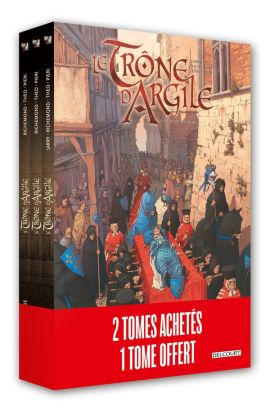 Le Trône d'argile - pack découverte tomes 4 à 6