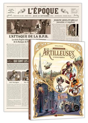 Les artilleuses tome 1 + Gazette Paris des merveilles