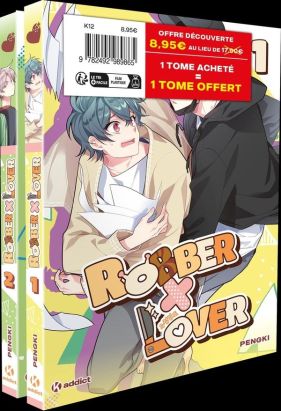 Robber x Lover - pack tomes 1 et 2